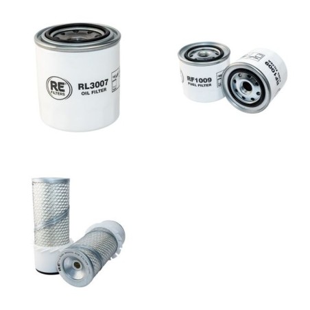 IHI 30 G Filter Service Kit Air Oil Fuel Filters w/ISUZU 3KR1 Eng.