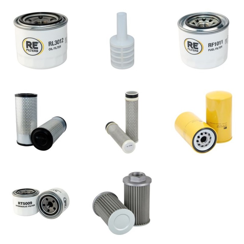 IHI 30 V4 Filter Service Kit w/Yanmar 3Tnv88 Eng. 2014-