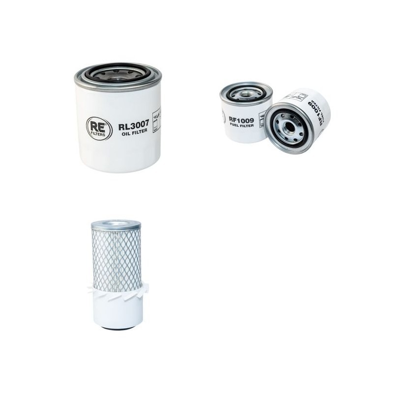 IHI 35 G2 Filter Service Kit Air Oil Fuel Filters w/ISUZU 3KR2HA01 Eng.