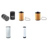 CASE CX 80 C Filter Service Kit Air Oil Fuel Filters w/ISUZU  Eng.   YR  2015
