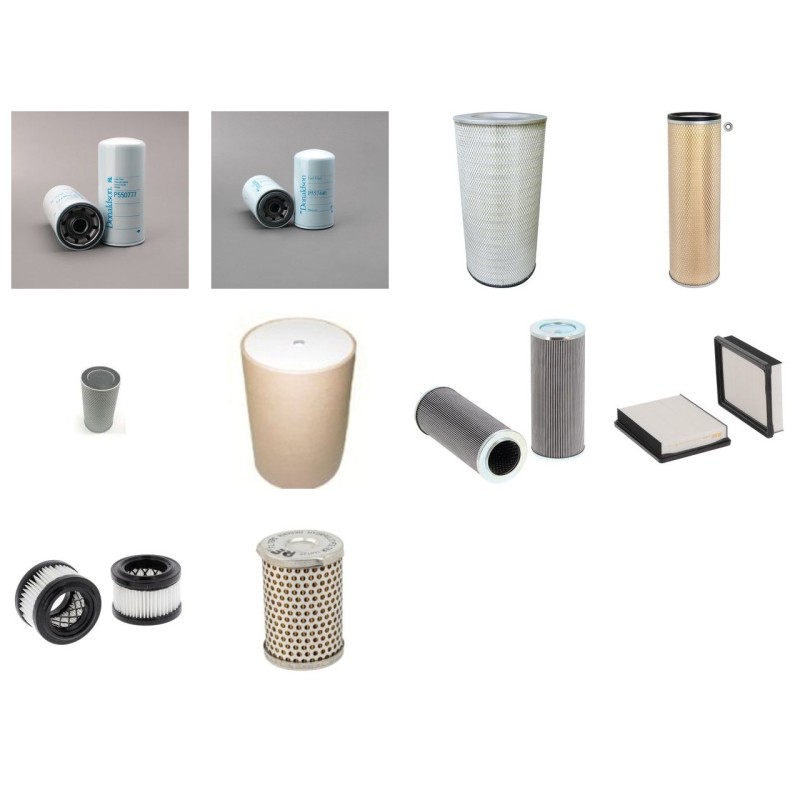 CASE CX 800 Filter Service Kit w/ISUZU  Eng.   YR  2002- 451 CH
