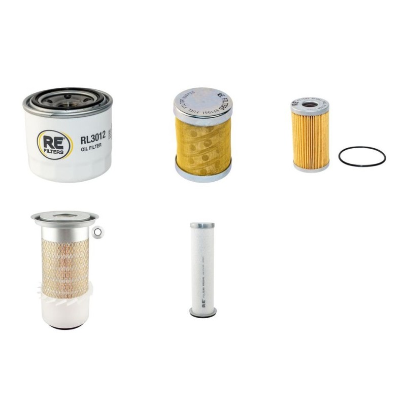 IHI 50 N Filter Service Kit Air Oil Fuel Filters w/Yanmar Eng.