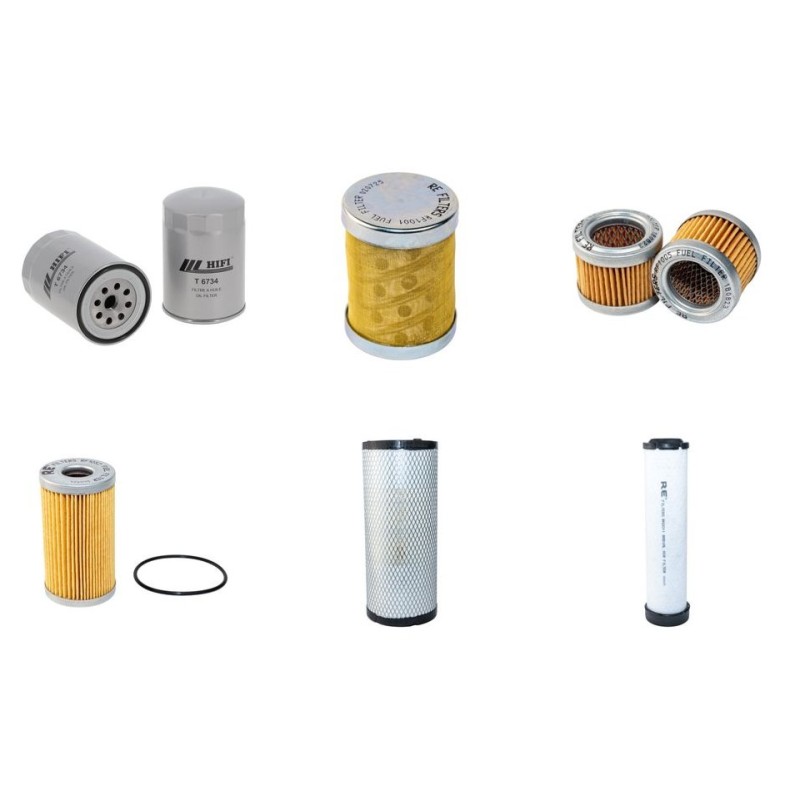 IHI 70 Z Filter Service Kit Air Oil Fuel Filters w/ISUZU Eng.