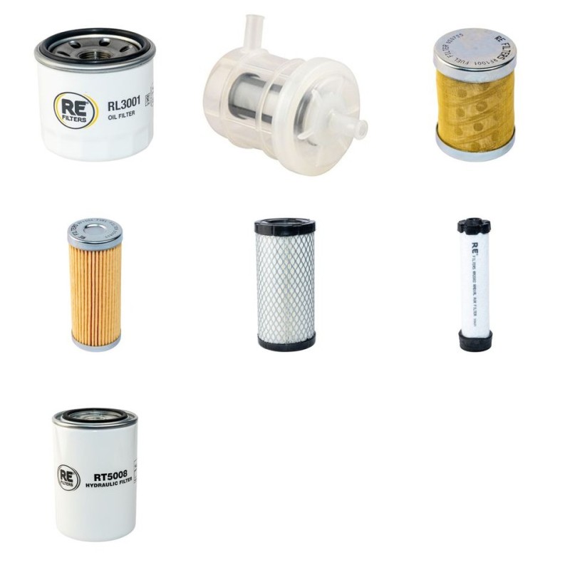 IHIMER 17 VXE Filter Service Kit w/Yanmar 3Tnv70 Eng.