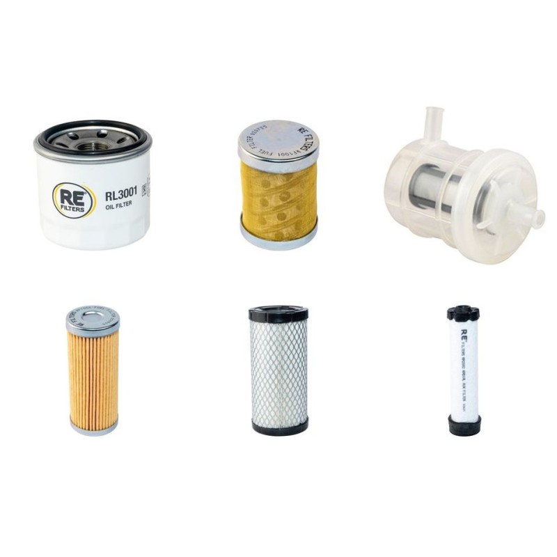 IHIMER 17 VXT Filter Service Kit Air Oil Fuel Filters w/Yanmar 3TNV70 Eng.