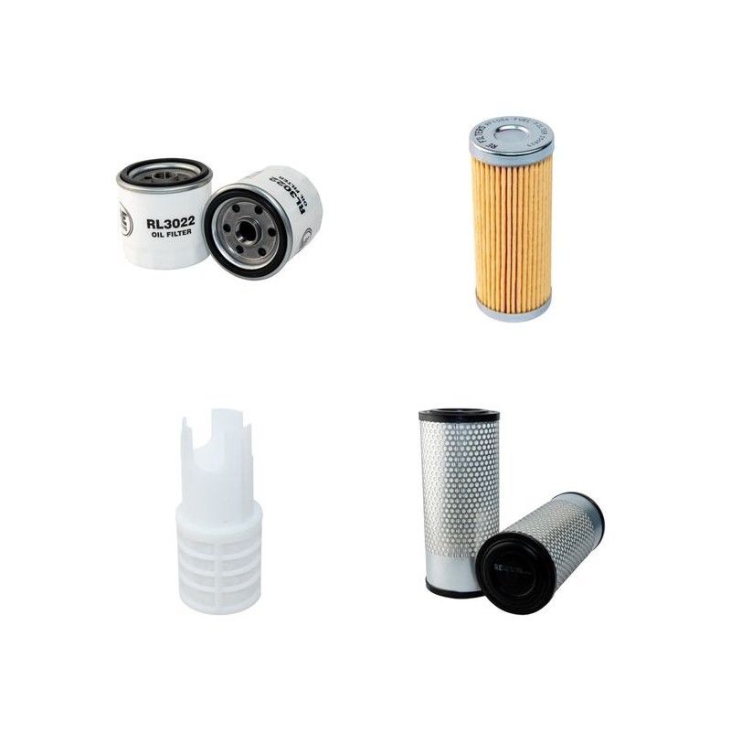 IHIMER 27 V4 Filter Service Kit Air Oil Fuel Filters w/SHIBAURA S773L-C Eng.