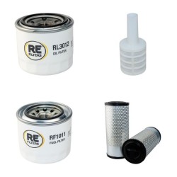 IHIMER 35 V4 Filter Service Kit Air Oil Fuel Filters w/Yanmar 3TNV88 Eng.