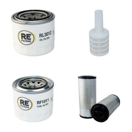 IHIMER 35 V4 Filter Service Kit Air Oil Fuel Filters w/Yanmar 3TNV88 Eng.