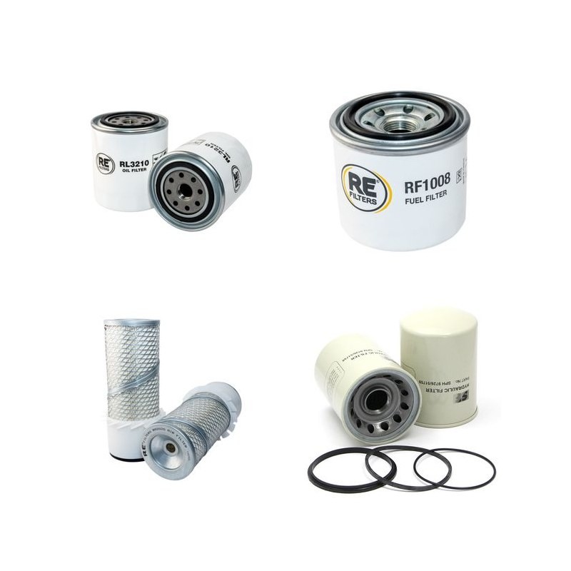 INGERSOLL RAND 340T Compressor Filter Service Kit w/ Kubota D 1402 Eng.