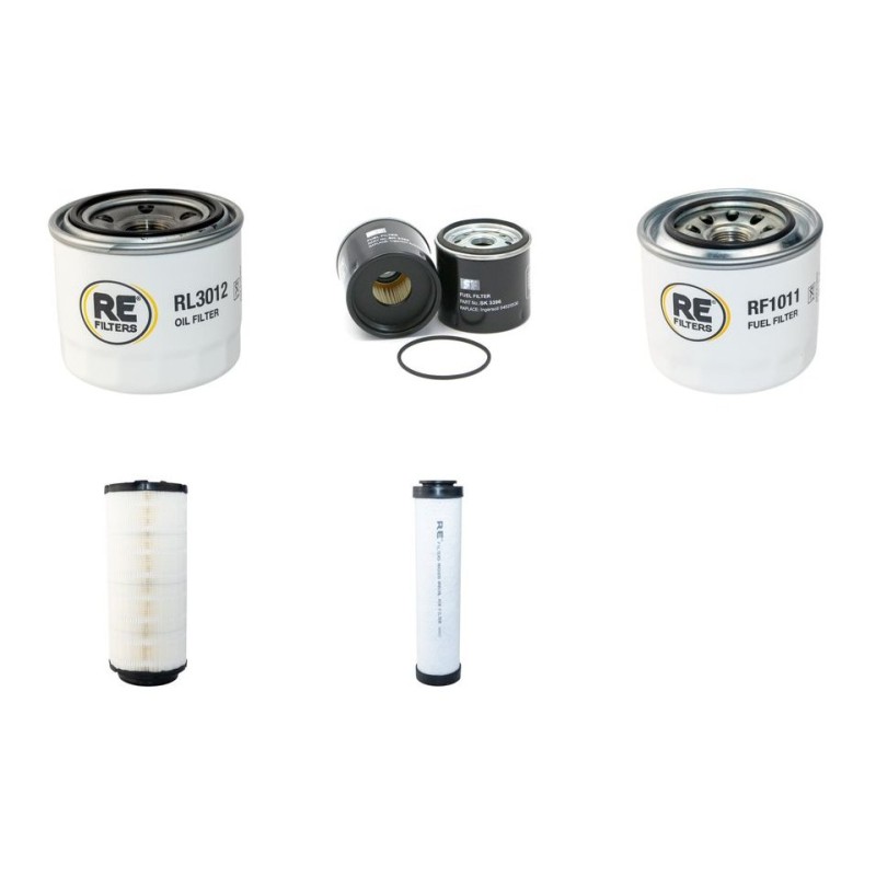 Ingersoll rand 7/41 Filter Service Kit - (Isuzu Engine) Air, Oil, Fuel