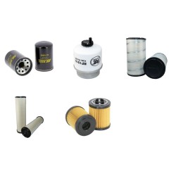 INGERSOLL RAND G160B Filter Service Kit w/ JOHN DEERE 6068HF150 Eng. Year 2003-