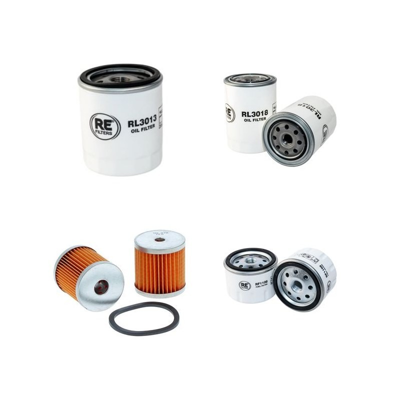 INGERSOLL RAND P 5 WL Compressor Filter Service Kit w/ Lombardini 9LD561-2 Eng.