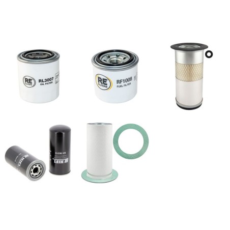 INGERSOLL RAND P 70 K Filter Service Kit w/Kubota D 1105B Eng.