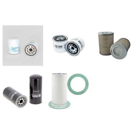 INGERSOLL RAND P 70 P Compressor Filter Service Kit w/ Perkins KD50493J Eng.