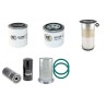 INGERSOLL RAND P 70 WK Filter Service Kit w/Kubota D1105B Eng.