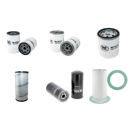 INGERSOLL RAND P 130 SD/WD Filter Service Kit w/Deutz F3L1011 Eng.