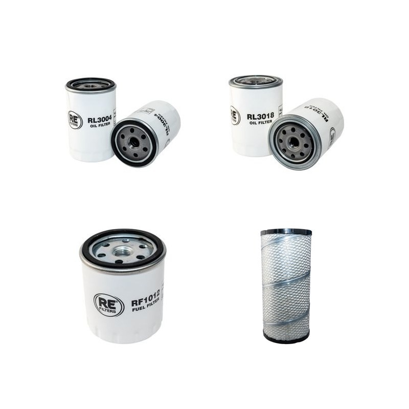 INGERSOLL RAND P 130 SD/WD Filter Service Kit w/Deutz F3L1011 Eng. Air, Oil, Fuel Filters