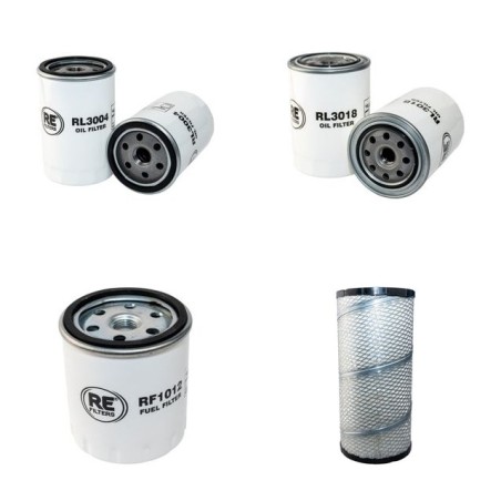 INGERSOLL RAND P 130 SD/WD Filter Service Kit w/Deutz F3L1011 Eng. Air, Oil, Fuel Filters