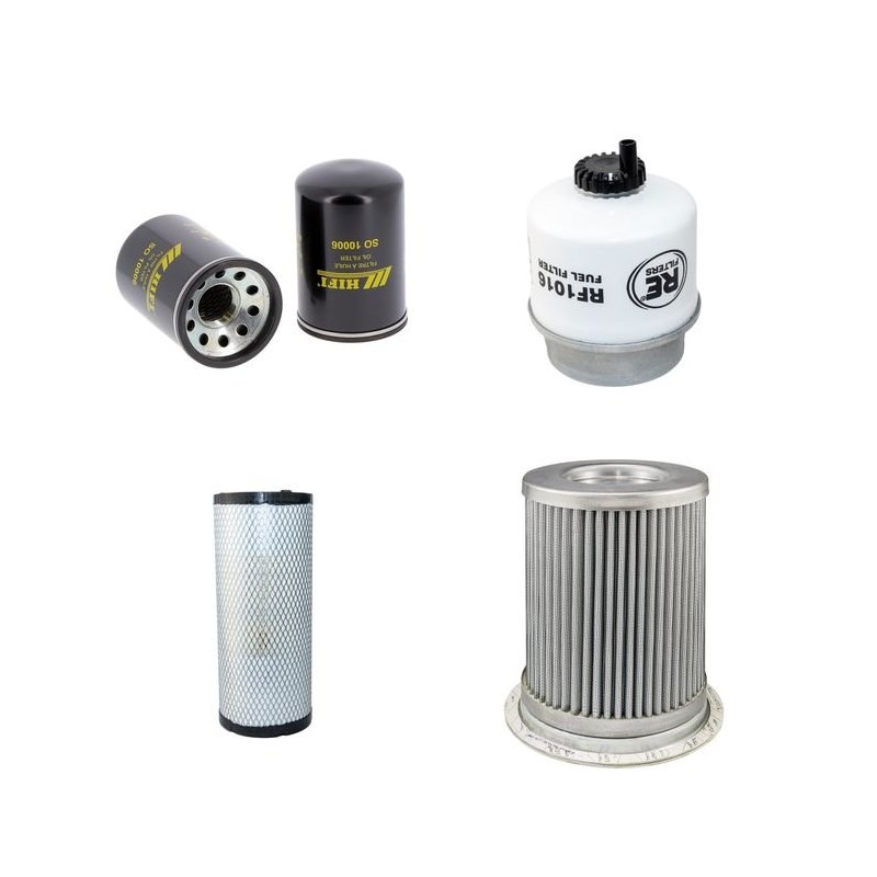 INGERSOLL RAND P 250 CWJD Filter Service Kit w/JOHN DEERE 4045D Eng.