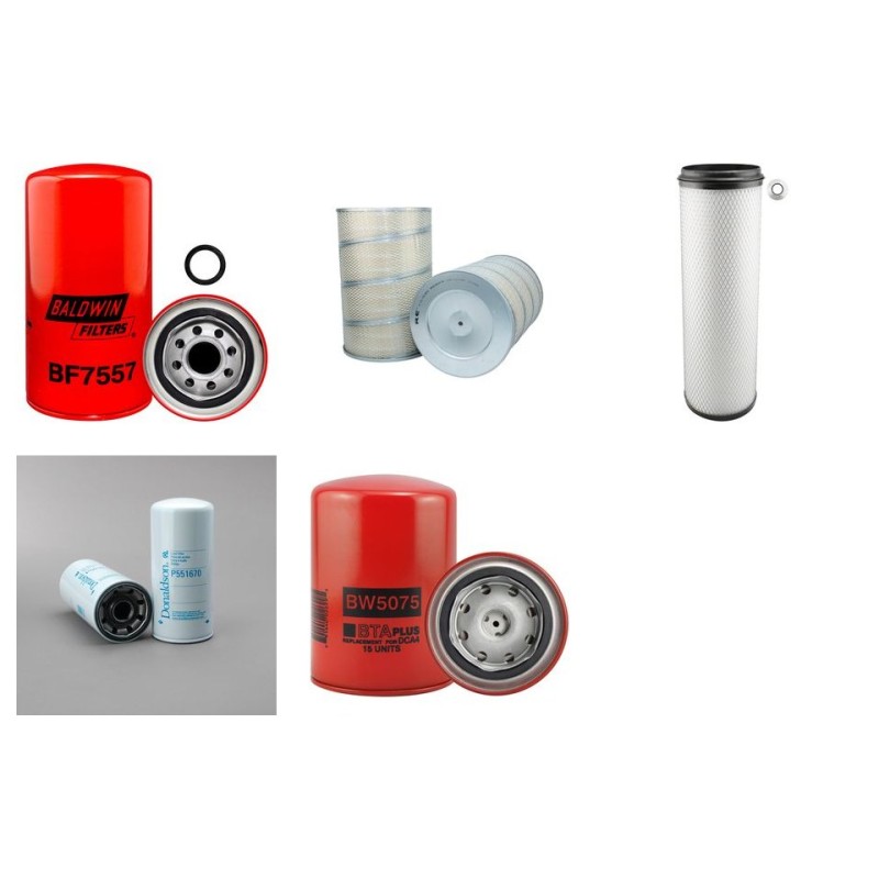 INGERSOLL RAND XP/XHP 750 WC4 Filter Service Kit w/Cummins LT10 Eng.
