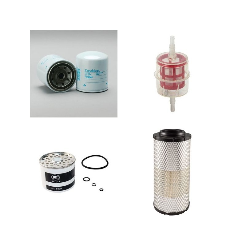 INTRAC L 50 Filter Service Kit Air Oil Fuel Filters w/Perkins HP 8145 Eng.