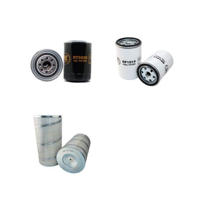 IRMER + ELZE D 451SL Compressor Filter Service Kit w/ Deutz F 3L912 Eng.