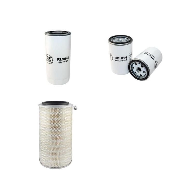 IRMER + ELZE D 681SL Compressor Filter Service Kit w/ Deutz F6L912 Eng.