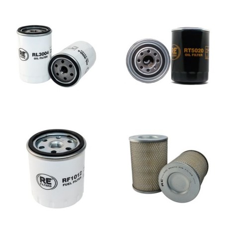 IRMER + ELZE S 311-7SL Compressor Filter Service Kit w/ Deutz F1/2L511 Eng.