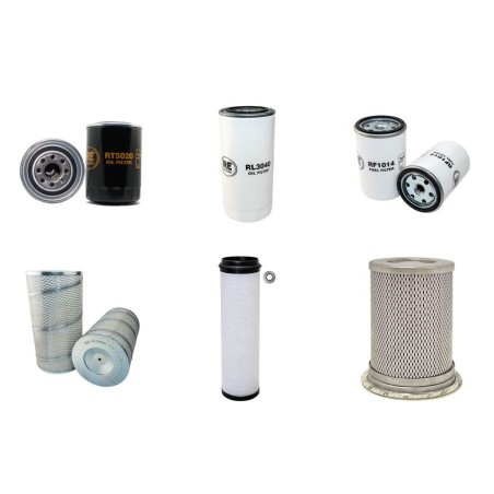 IRMER + ELZE S 351 SLS Compressor Filter Service Kit w/ Deutz F2/3L912 Eng.