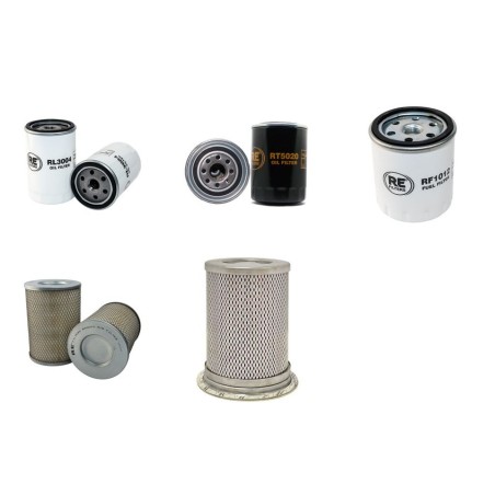 IRMER + ELZE S 371 SLS Compressor Filter Service Kit w/ Deutz F2L511D Eng.