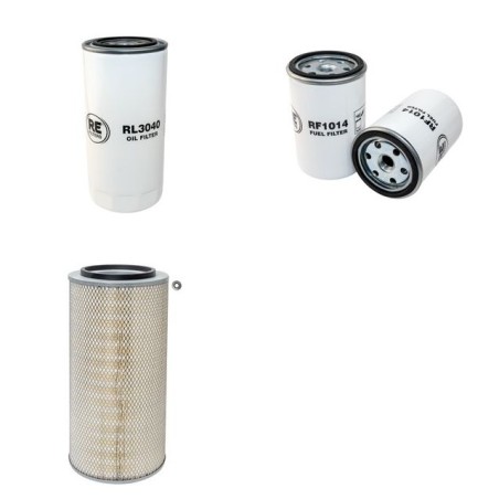 IRMER + ELZE S 1051/ SLS Compressor Filter Service Kit w/ Deutz F6L912 Eng.