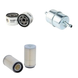 Filter kit for Case (Poclain) W 102 Air Oil Fuel Filters with Hatz Engine