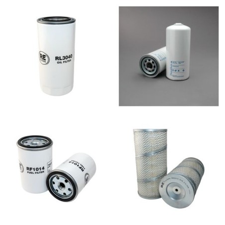 IRMER + ELZE S 1801 SL/ SLS Compressor Filter Service Kit w/ Deutz F6L413F Eng.