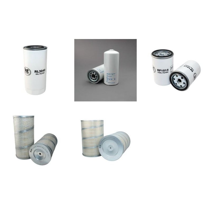 IRMER + ELZE S 2301 SL/ SLS Compressor Filter Service Kit w/ Deutz F8L413F Eng.