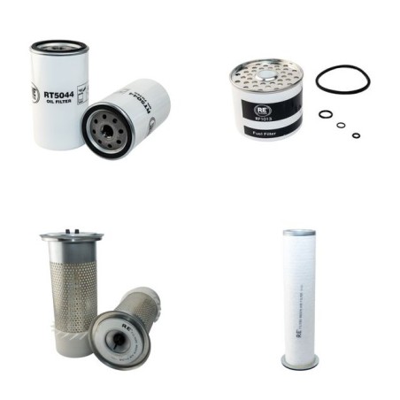 JCB 3CX Perkins NON-Turbo Engine Filter Kit