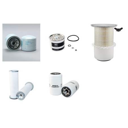 Filter Kit for JCB Robot 165 with Peugeot Engine