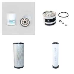 JCB ROBOT 165 Filter Service Kit Air Oil Fuel Filters w/Perkins 104-22 Eng.
