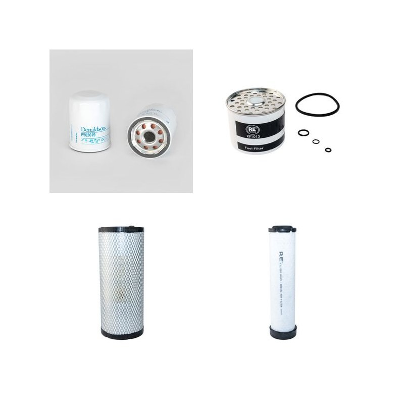 Filter Kit for JCB Robot 165 Air Oil Fuel Filters with Perkins 104-22 Engine