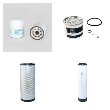 JCB ROBOT 165 Filter Service Kit Air Oil Fuel Filters w/Perkins 104-22 Eng.