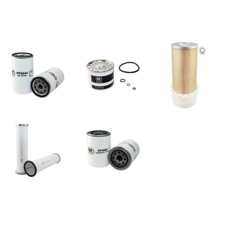 JCB 406 Filter Service Kit w/Perkins 3.152 Eng. SN  630001-632363