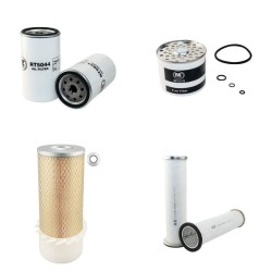 JCB 406 Filter Service Kit Air Oil Fuel Filters w/Perkins