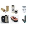JCB 407 Filter Service Kit w/JCB MADE BY KOHLER Eng.   YR  2014-