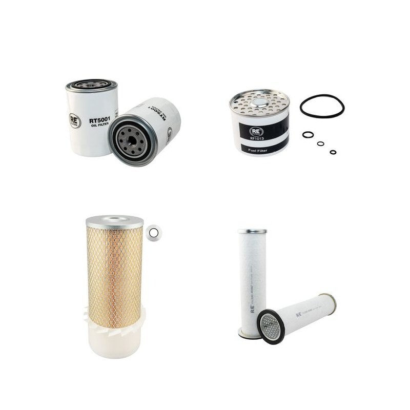 Filter Kit for JCB 408 Air Oil Fuel Filters with Perkins Engine