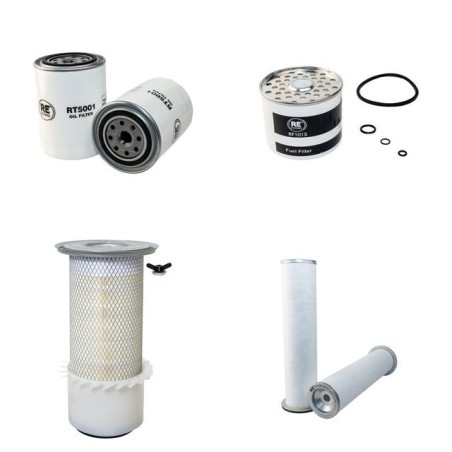 JCB 416 Filter Service Kit w/Perkins Eng. Air, Oil, Fuel Filters