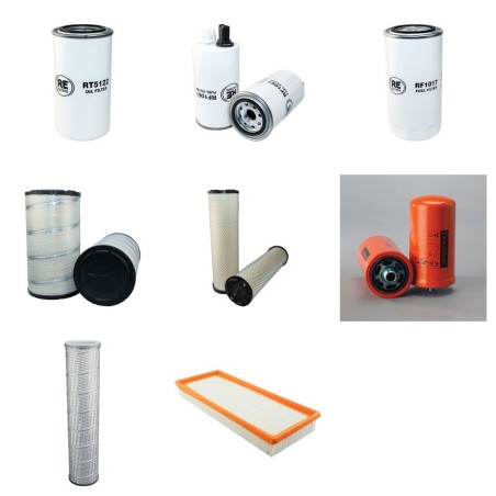 JCB 434 S Filter Service Kit w/Cummins Qsb 6.7 Eng. 2006-