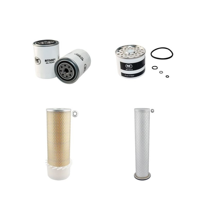 Filter Kit for JCB 530 with Perkins 4.236 Engine Serial No -(/2//4/HL/2/HL/4)