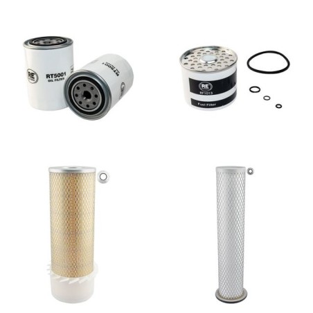 Filter Kit for JCB 530 with Perkins 4.236 Engine Serial No -(/2//4/HL/2/HL/4)