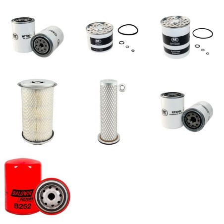 Filter Kit for JCB 530-67 - Non Turbo