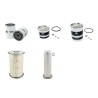 JCB 530-67 Filter Service Kit - NON TURBO - Air, Oil, Fuel Filters