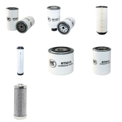 JCB 530-70 Filter Service Kit with Perkins 1004-40T Engine